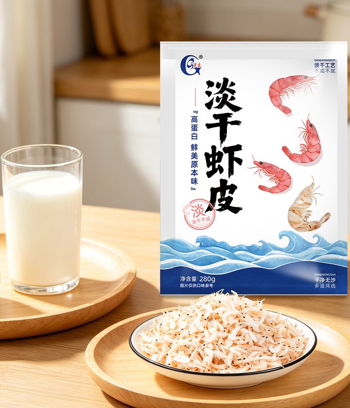 光庆淡干虾皮280g