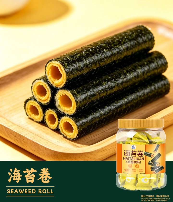 光庆海苔卷咸蛋黄味100g
